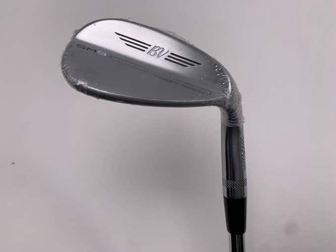 Titleist Vokey SM9 Tour Chrome Gap Wedge GW 52* 8 F-Grind Wedge Mens RH NEW