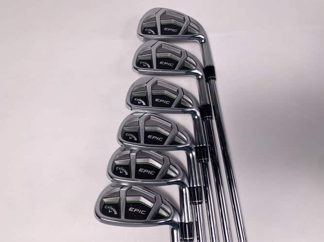 Callaway Epic Iron Set 5-PW Project X LZ 5.5 95g Regular Steel Mens RH