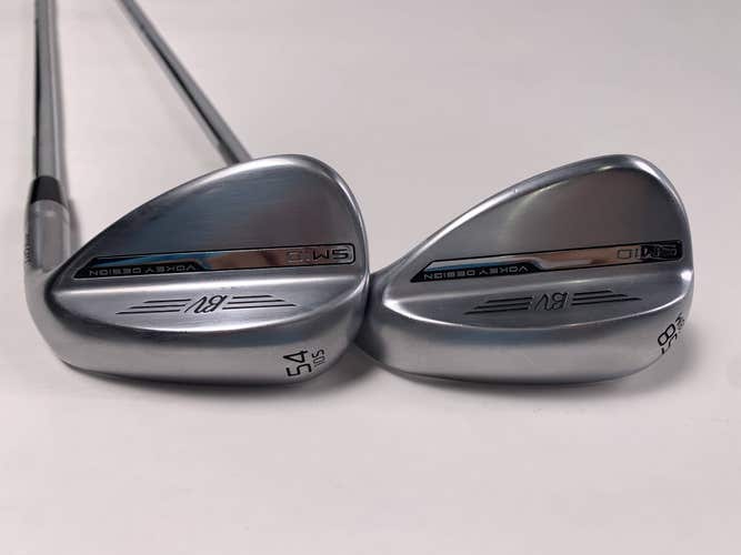 Titleist SM10 Tour Chrome Wedge Set 54* 10 | 58* 8 Wedge Steel Mens RH