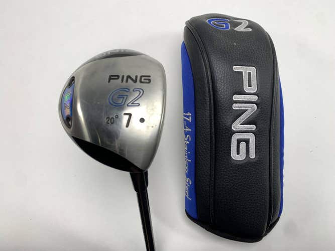 Ping G2 7 Fairway Wood 20* TFC100 Regular Graphite Mens RH HC