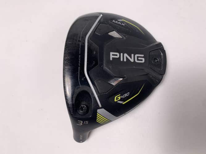 Ping G430 Max 3 Fairway Wood 15* HEAD ONLY Mens LH