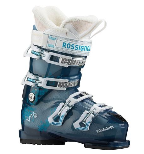 Mondo 23.5 Women's Rossignol Vita Sensor2 80 Ski Boots Soft Flex (New) (SY337)