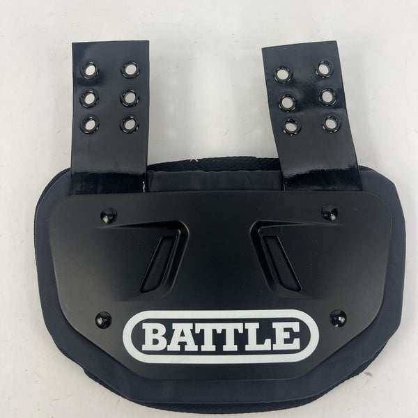 Battle Youth Football Protective Back Plate Black New
