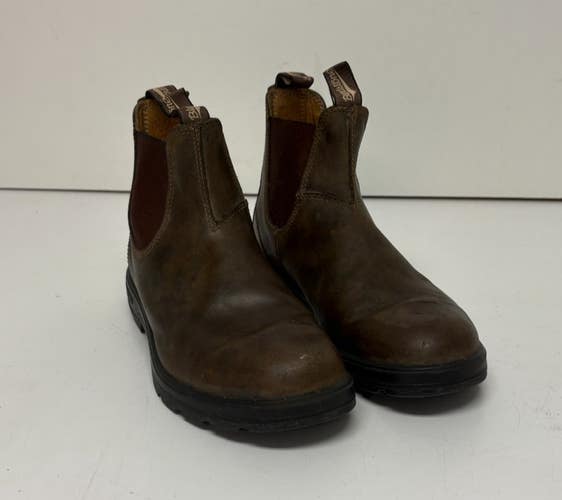 Blundstone Australia Classic Brown Rustic Leather Chelsea Boots US Men's 10.5