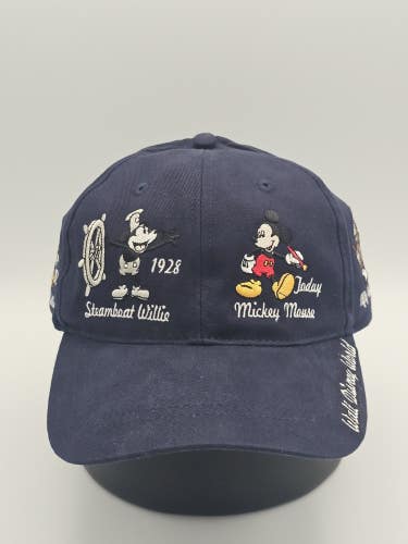Walt Disney World Mickey Mouse "Throughout The Years" Hat Adjustable Strapback
