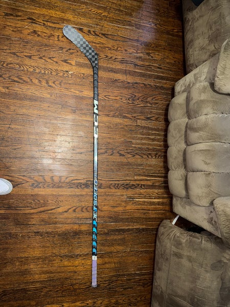 Senior CCM JetSpeed FT5 Pro Left Hand Hockey Stick P28M 75 Flex Pro Stock (Used)