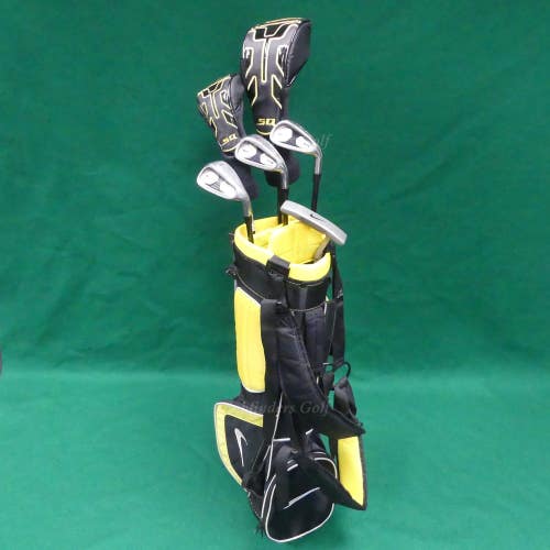 JUNIOR Nike Golf SQ Machspeed Jr 6-Piece Complete Club Set w/ Stand Bag