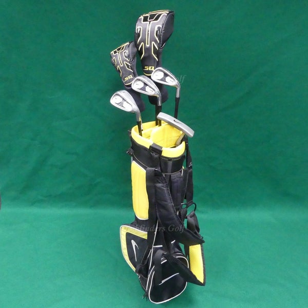 JUNIOR Nike Golf SQ Machspeed Jr 6-Piece Complete Club Set w/ Stand Bag