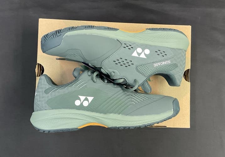 Yonex Sonicage Tennis Court Shoes (Khaki) Mens Sz 8