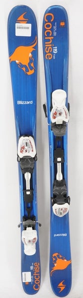 Blizzard Cochise Twin Tip Kids Skis with Bindings - 119 cm Used