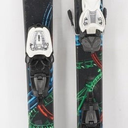 Volkl Ledge Jr. Twin Tip Kids Skis with Bindings - 138 cm Used