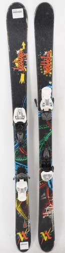 Volkl Ledge Jr. Twin Tip Kids Skis with Bindings - 138 cm Used