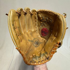 RH Rawlings Super R Size Softball Glove 13" (Used)