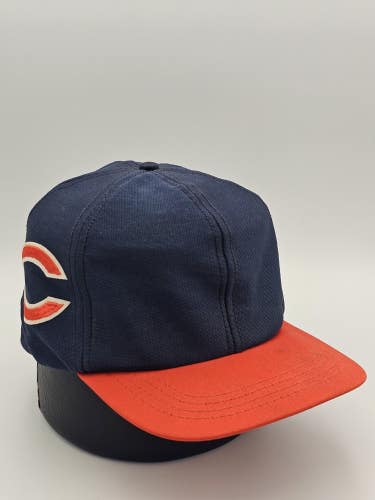 Vintage Chicago Bears NFL Sports 1980 Helmet Cap Vtg Hat Size Medium Snapback