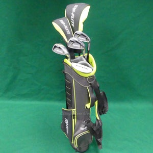 JUNIOR Top Flite 2019 6-Piece Complete Club Set w/ Matching Stand Bag