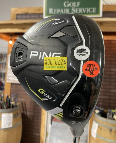 Ping G430 MAX 21 #7 Fairway Wood 41.5" TOUR 2.0 Extra Stiff Flex Graphite RH