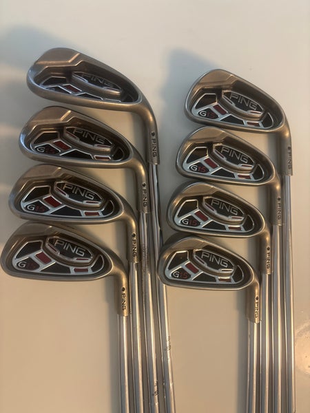 Ping G15 Black Dot Iron Set 4-W, UW, Stiff Flex Right Hand