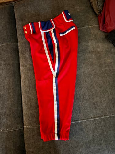 Red Women's Size 24 Boombah Game Pants (Used)