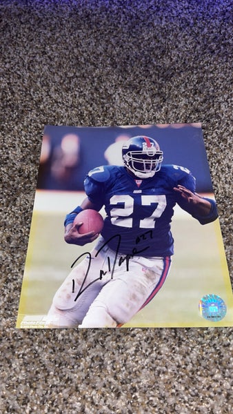 Ron Dayne autographed photo