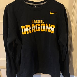 Drexel Dragons Black Nike Crewneck  (Used)