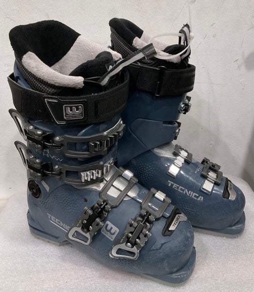 Mondo 22.5 Women's Tecnica Mach Sport HV W Ski Boots Soft Flex (Used)(SY2386)