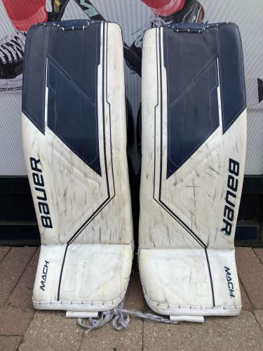 Bauer Supreme Mach Goalie Leg Pads | Senior 34" (READ DESCRIPTION)