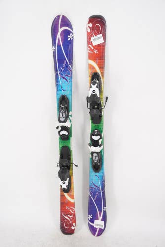 Axis Luna Kids Skis with Bindings - 110 cm Used