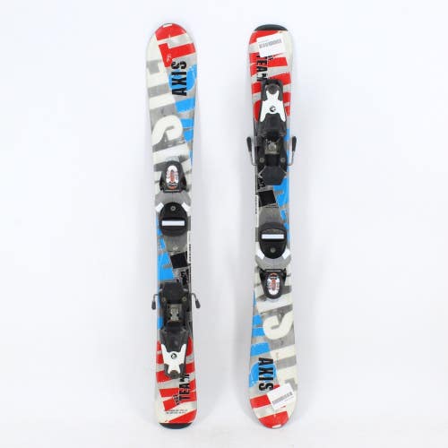 Axis Free Team Kids Skis with Bindings - 80 cm Used