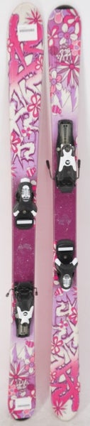 K2 Luv Bug Kids Skis with Bindings - 124 cm Used
