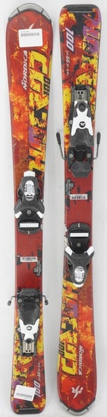 Nordica Hotrod Kids Skis with Bindings - 100 cm Used