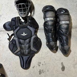 All Star System 7 Axis Catcher's Set (Used) (12-16 size)