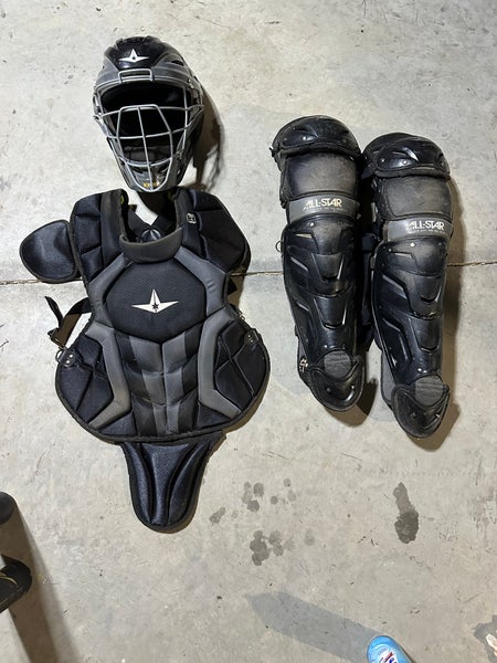 All Star System 7 Axis Catcher's Set (Used) (12-16 size)