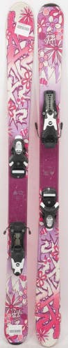 K2 Luv Bug Kids Skis with Bindings - 124 cm Used