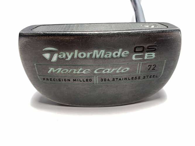 TaylorMade OS Monte Carlo CB 72 Putter 36" Superstroke Pistol 1.0 Mens RH