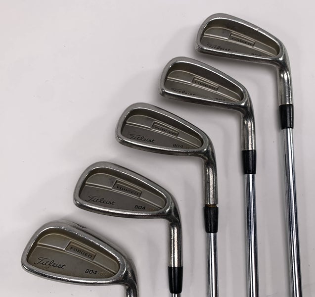 Titleist 804 OS Iron Set 5-PW NS Pro 970 Regular Steel Mens RH- Missing 6 Iron