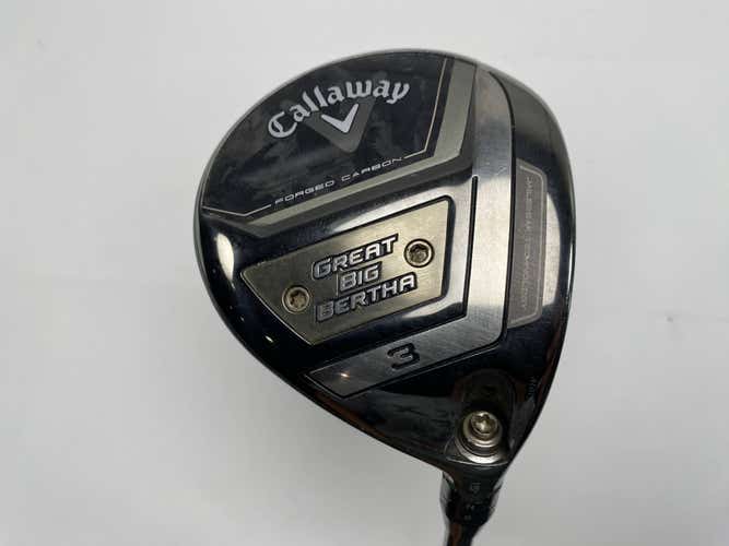 Callaway Great Big Bertha 23 3 Fairway Wood 15* UST Mamiya Helium 5F2 Senior RH