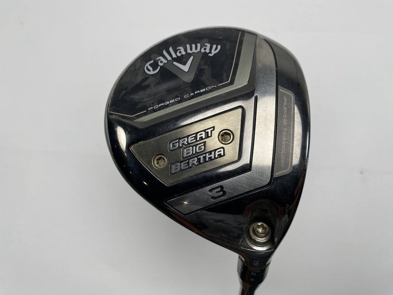 Callaway Great Big Bertha 23 3 Fairway Wood 15* UST Mamiya Helium 5F2 Senior RH