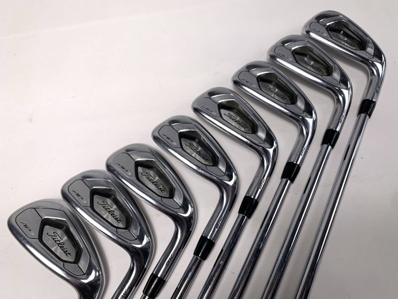 Titleist 718 AP3 Iron Set 4-PW+GW Project X LZ 6.0 Stiff Steel Mens RH
