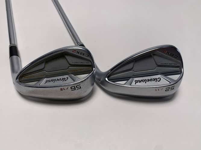 Cleveland CBX 2 Wedge Set 52* 11 | 56* 12 True Temper Dynamic Gold 115g Wedge RH