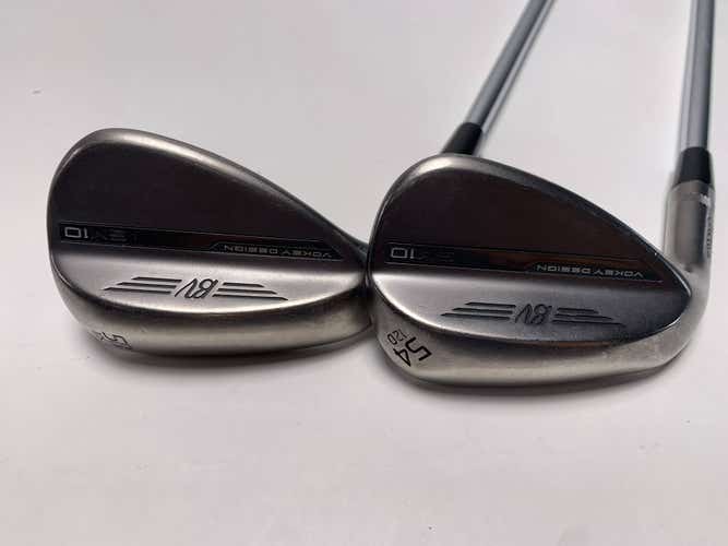 Titleist Vokey SM10 Nickel Wedge Set 54* 12 | 58* 10 LZ 6.0 120g Stiff LH