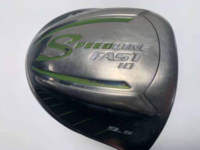 Adams Speedline Fast 10 Driver 9.5* Aldila Wasabi 60g Stiff RH Midsize Grip