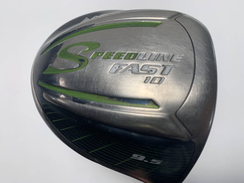 Adams Speedline Fast 10 Driver 9.5* Aldila Wasabi 60g Stiff RH Midsize Grip