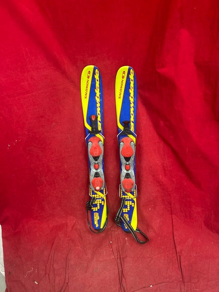 Salomon Snowblade Short Skis R6 L90cm Snow N-524 Used