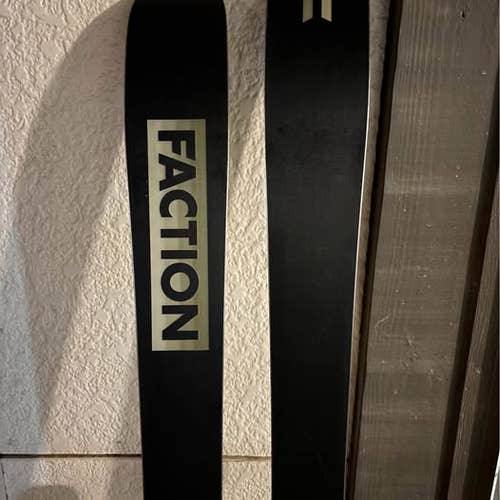 Unisex 2022 All Mountain 163 cm Faction Dancer 2 Skis With Bindings Max Din 10 (Used)