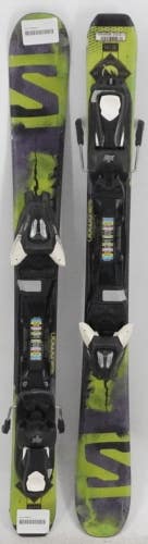 Salomon Q Max Jr Kids Skis with Bindings - 80 cm Used