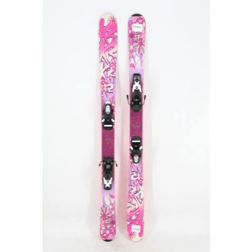 K2 Luv Bug Kids Skis with Bindings - 124 cm Used