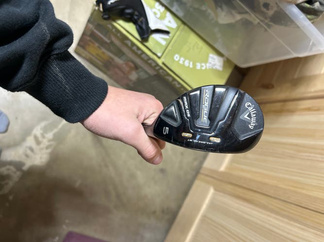 Men's Callaway Rogue ST Max OS Right Handed Hybrid Stiff Flex 5H (Used)