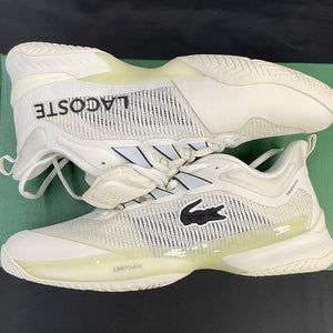 Lacoste Mens AG-LT23 Ultra 225 3 SMA (Off White) Sz 9.5