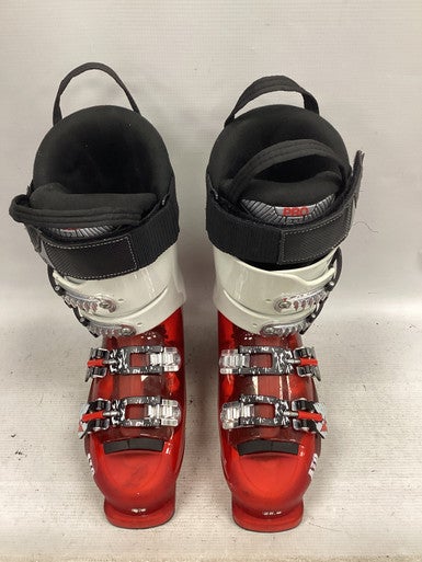 Used Atomic BURNER 110 Womens DH Ski Boot Red 250 MP - M07 - W08 11851-S000040109