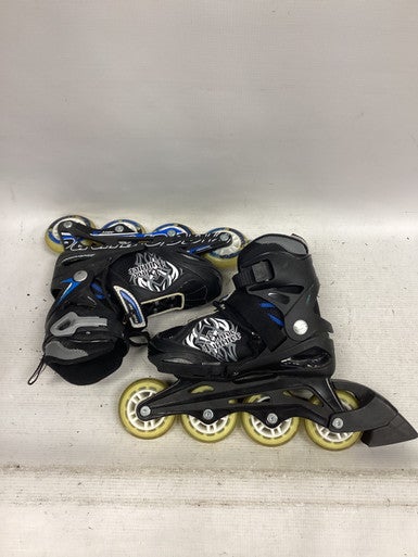 Used Bladerunner PHOENIX Junior Rec Fitness Skates Black Adjustable 11851-S000040095